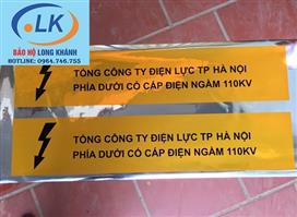 Long Khánh Băng cảnh báo cáp ngầm điện lực 110kv